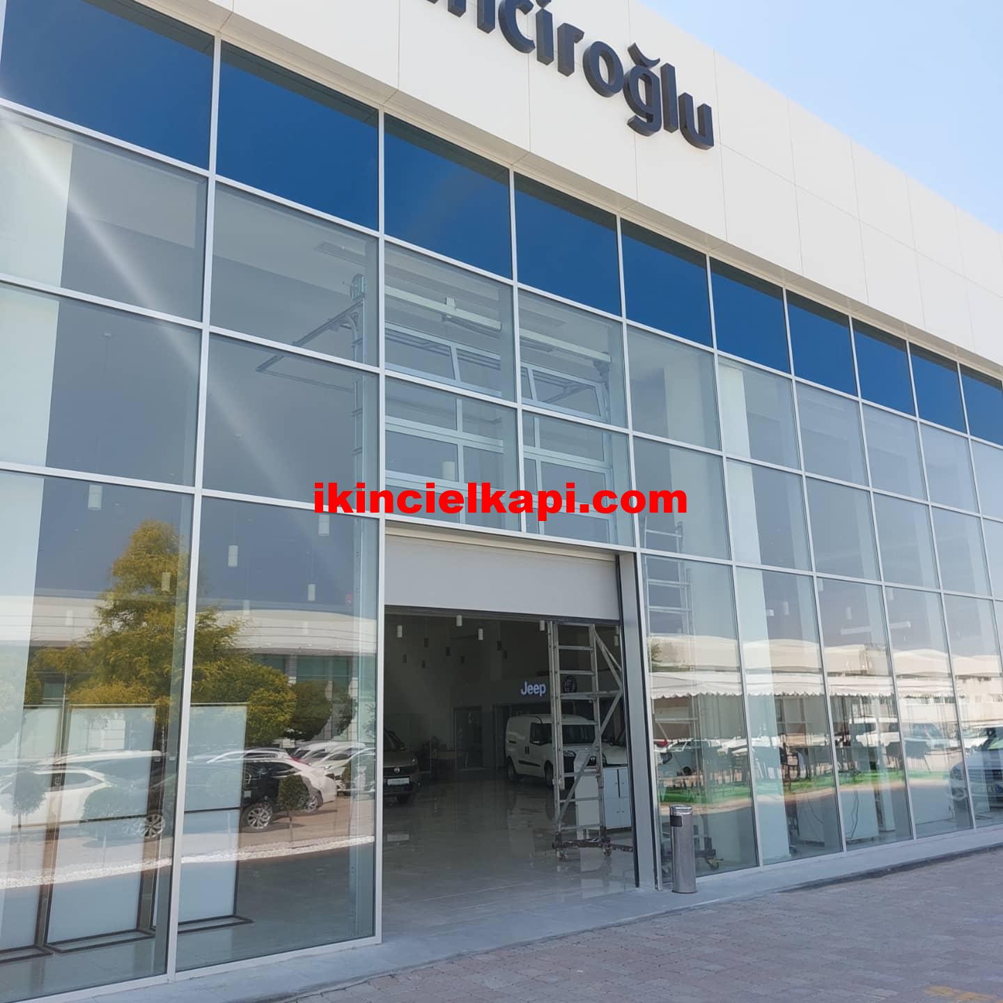 iki kanat fotoselli yanar kayar kapı yeni söküldü sorunsuz