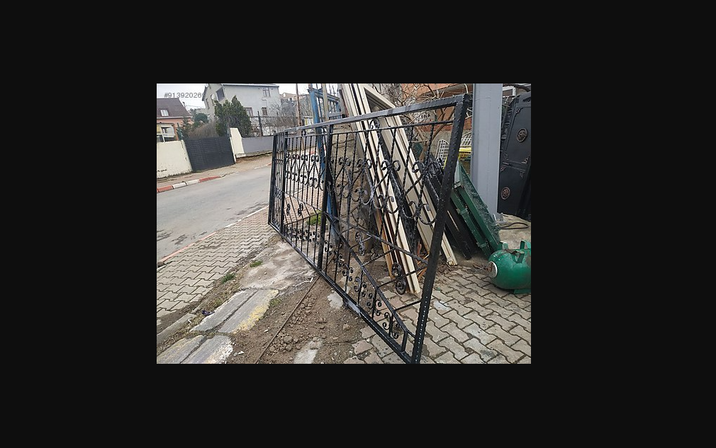 ikinci el bahçe kapısı Çeşitli Markalarda Ferforje Kapılar