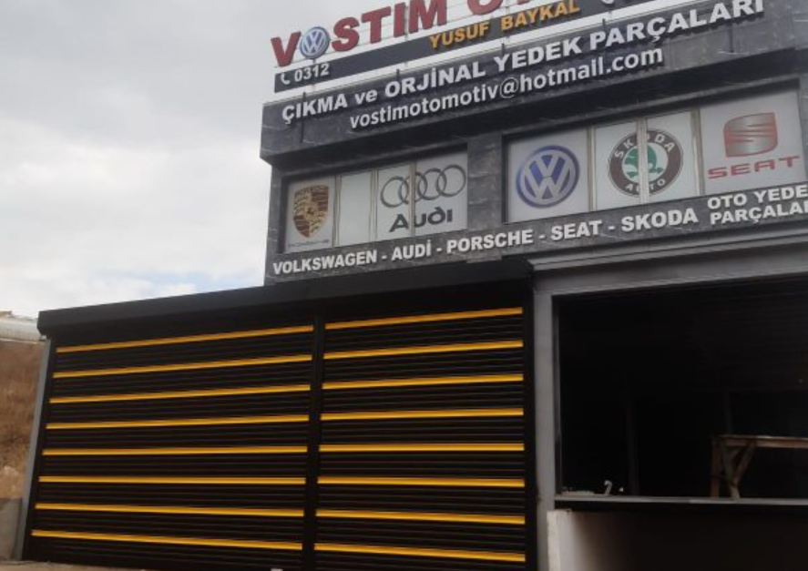 5 aylık ikinci el kepenk dükkan ve ofisler için uygun